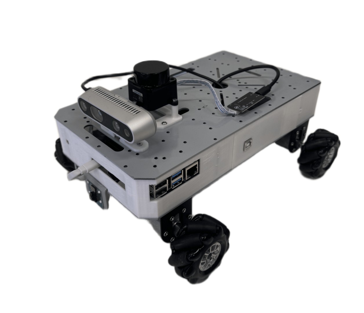 Мобильный робот HR-OMNI-4-EDU (с 4 омни-колесами )